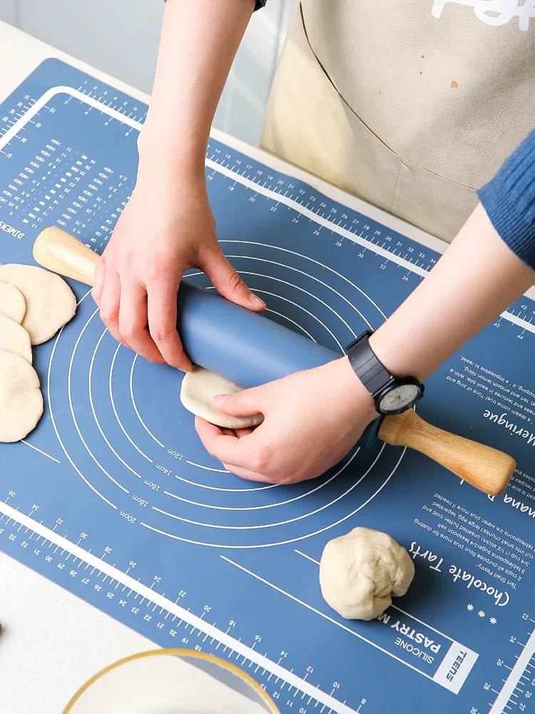 

Silicone Dough Kneading Chopping Board Food Grade Household Plastic Thickened Large Baking Dough Dough Rolling Pad