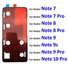 Клейкая лента для Xiaomi Redmi Note 7 8 9 9s 10 Pro, 2 шт.лот