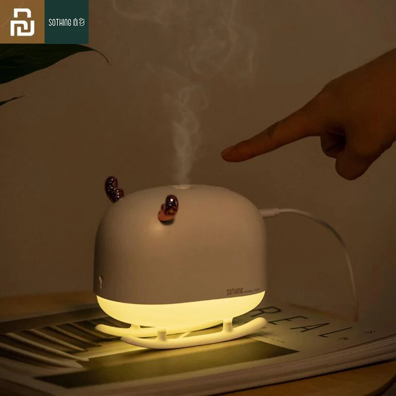 Youpin SOTHING DSHJ H 009 260 мл увлажнитель с оленем светильник USB домашний воздуха