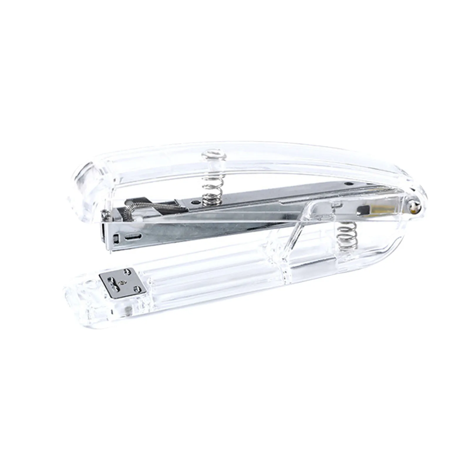 

Universal Book Sewer Paper Binding Tacking Manual Stapler Bookbinding Machine Stationery Home Office Student School Transparent