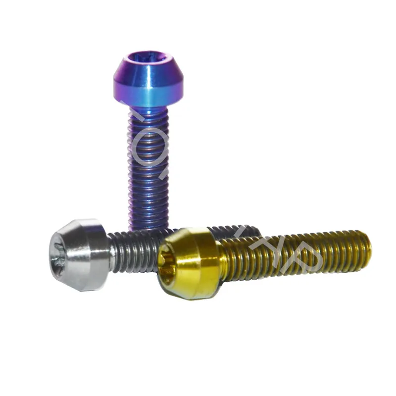 2 шт. титановые болты M6 x 25 класс 5 для гоночного мотоцикла|titanium bolts|bolts titaniumtitanium m6 bolt
