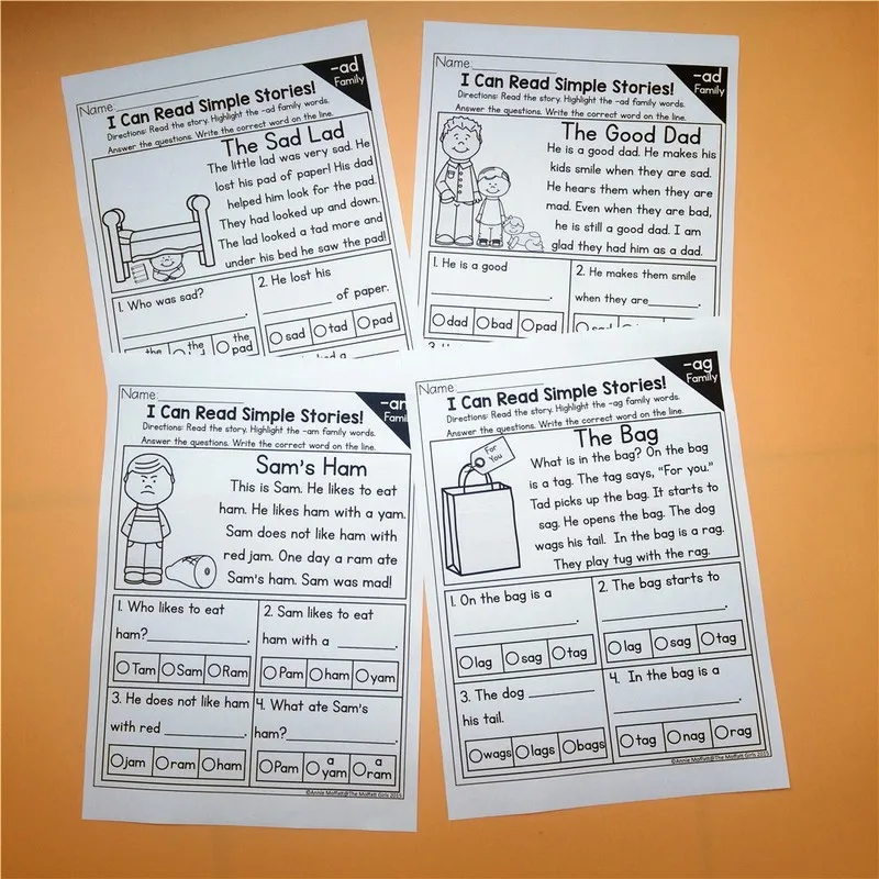 12 книг/Набор для изучения английского языка Pinyin естественное Правописание CVC