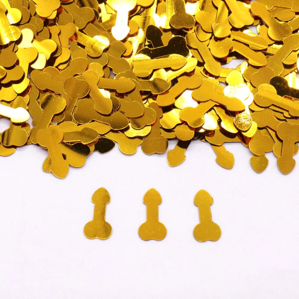 Красочные Курица вечерние пенис конфетти девичник ночь Вилли клюв свадебный душ