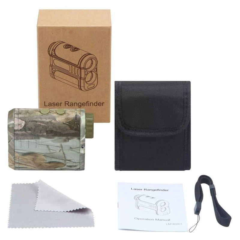 

Hunting Rangefinder Range Finder for Hunting with Speed Scan and Normal Measurements for Bow Hunting,Golf,Camping with Slope Cor