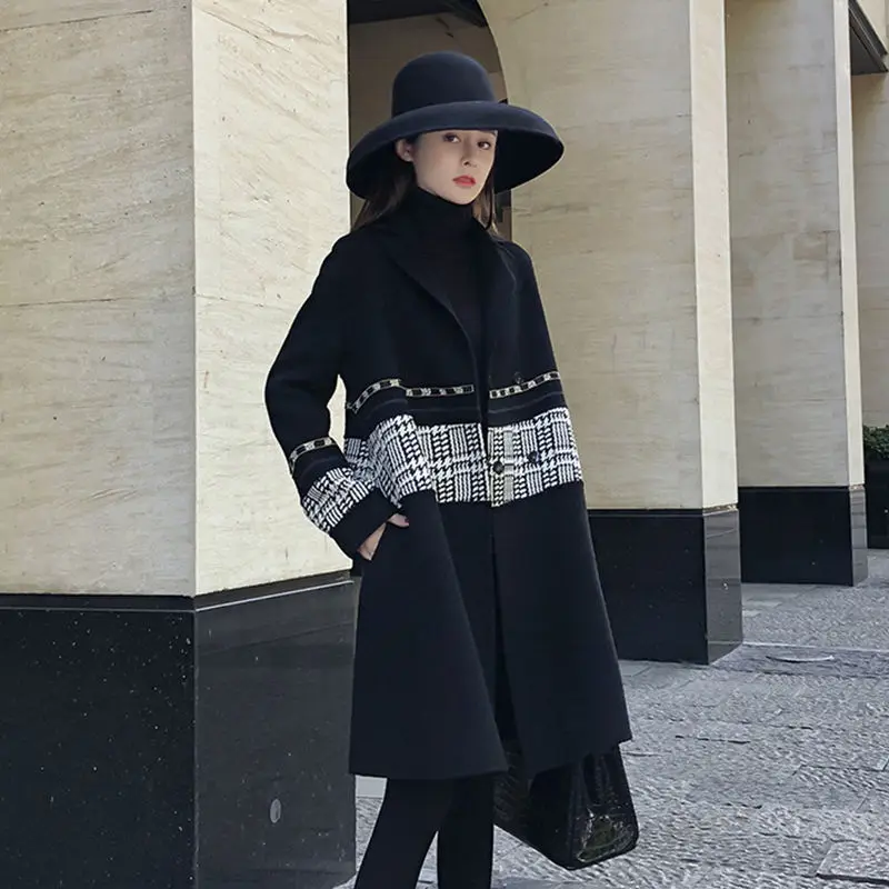 

Imitation Mink Velvet Coats Autumn Winter Jacket Loose Large Size Long Knit Cardigan Coat Female Thickening Winter Coat Women 09