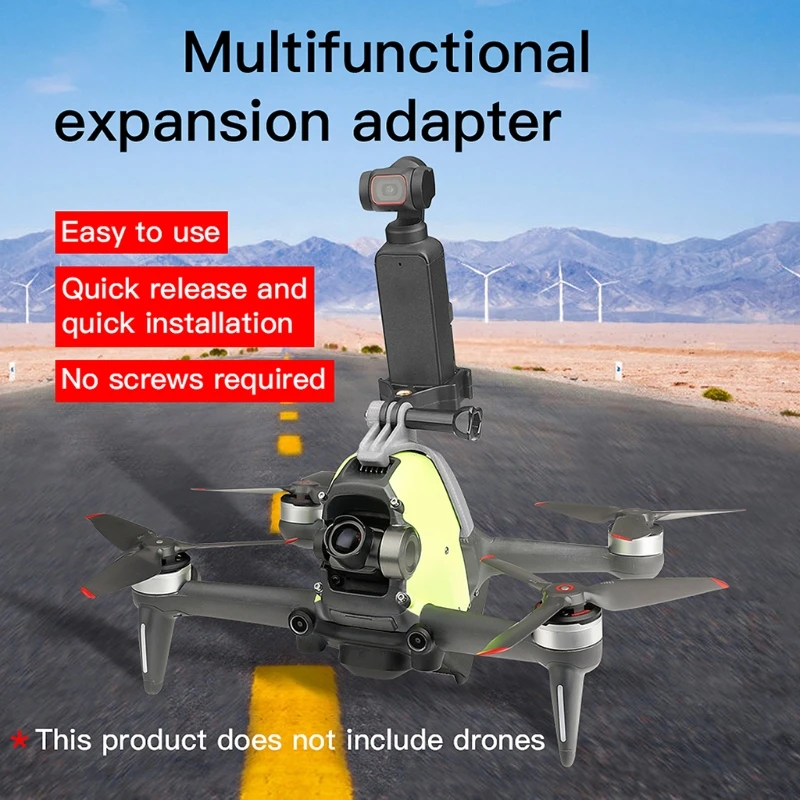 

Sports Camera Fixing Parts Are Suitable For -Dji Fpv Combo 3d Printing Drone Accessories X37A