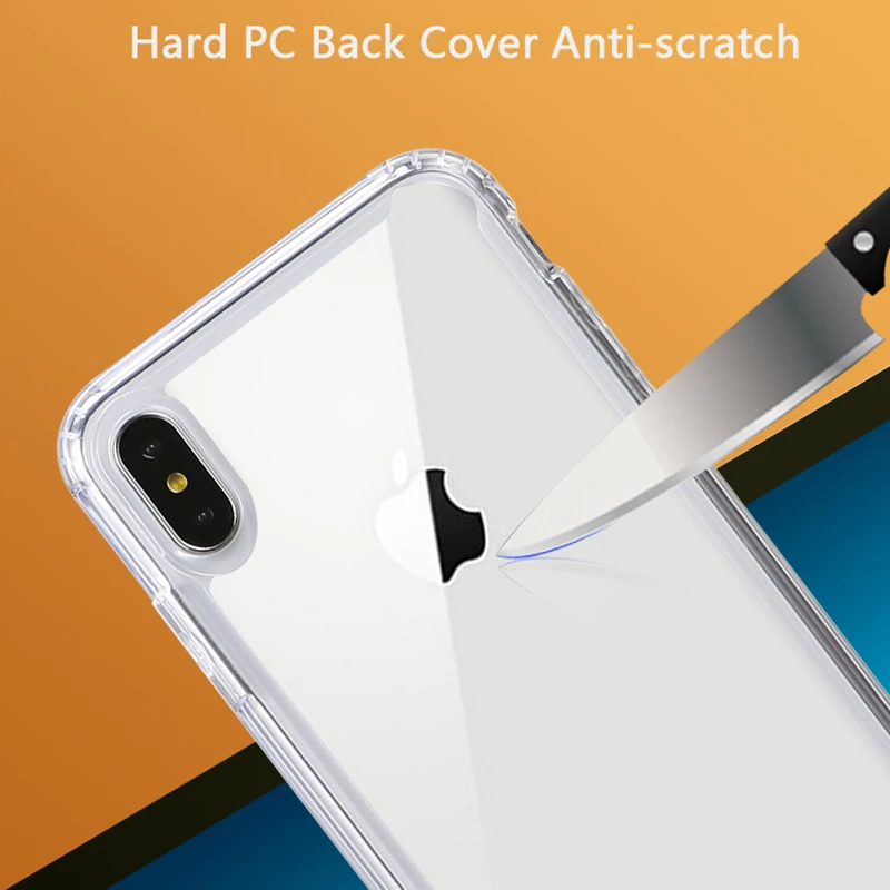 Прозрачные противоударные чехлы-бамперы карамельных цветов для iPhone 11 Pro Max XR XS X 10 8