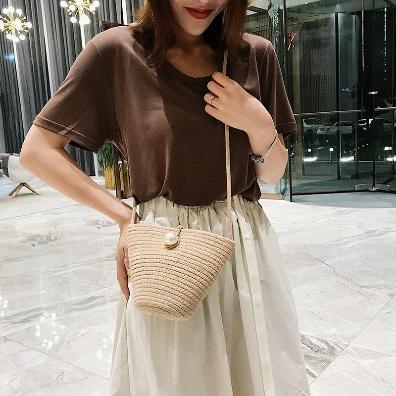 Модная женская сумка на плечо с жемчугом и цепочкой сумки через роскошные