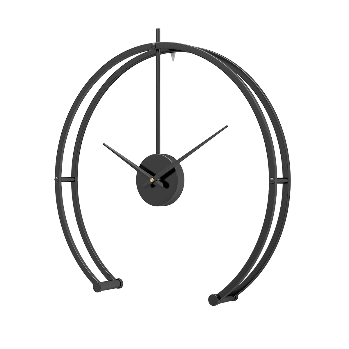 

Large Nordic Wall Clock Creativity Modern Design Simplicity Silent Metal Wall Watch Atmosphere Home Decor Art Clocks Gift