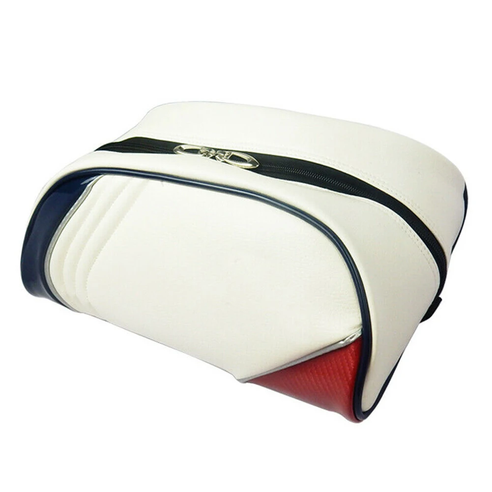 

Travel Tote Dustproof Camping Zipper PU Leather Golf Shoes Bag Gym Storage Waterproof Organizer Outdoor Portable Multifunctional