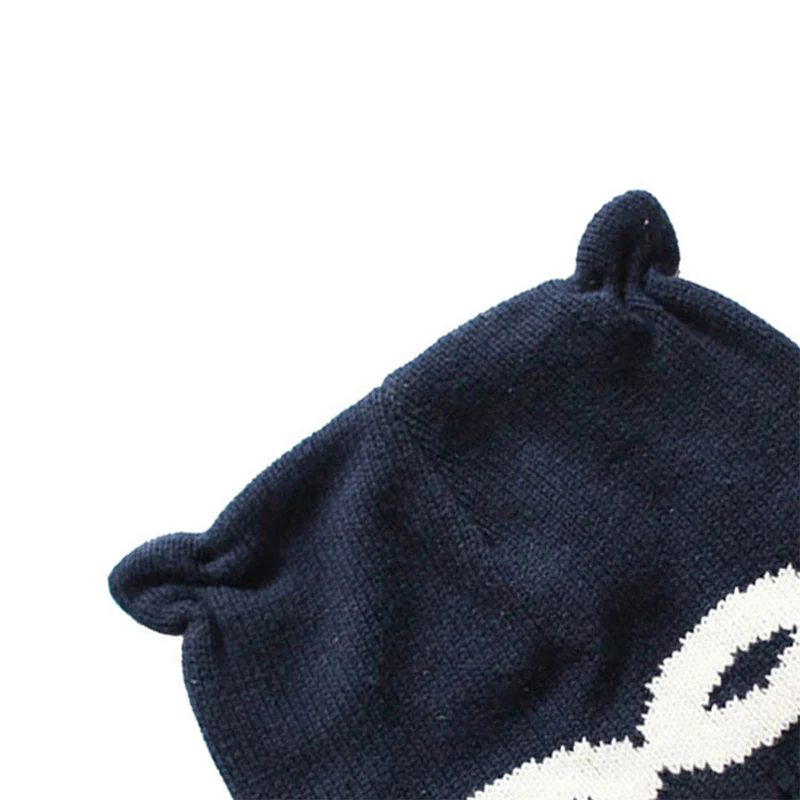 Детская вязаная шапка с ушками на осень/зиму | одежда и обувь