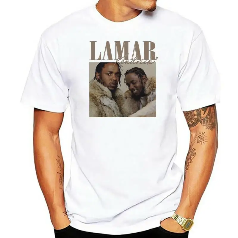 

Kendrick Lamar 90s Vintage Black T-Shirt men t shirt