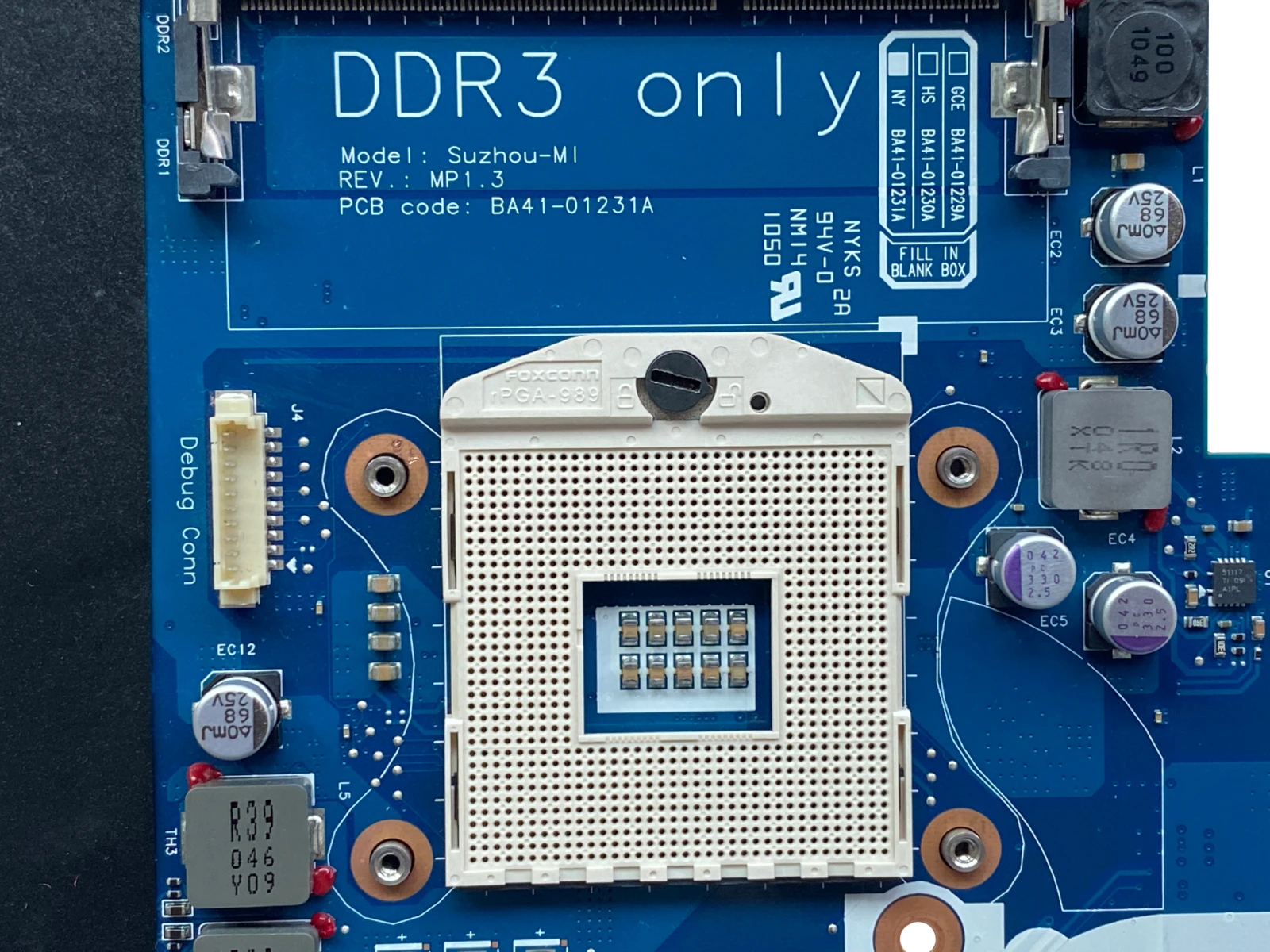 Высокое качество BA92-06876B материнская плата для ноутбука SAMSUNG R440L R440 BA41-01231A DDR3 PGA-989