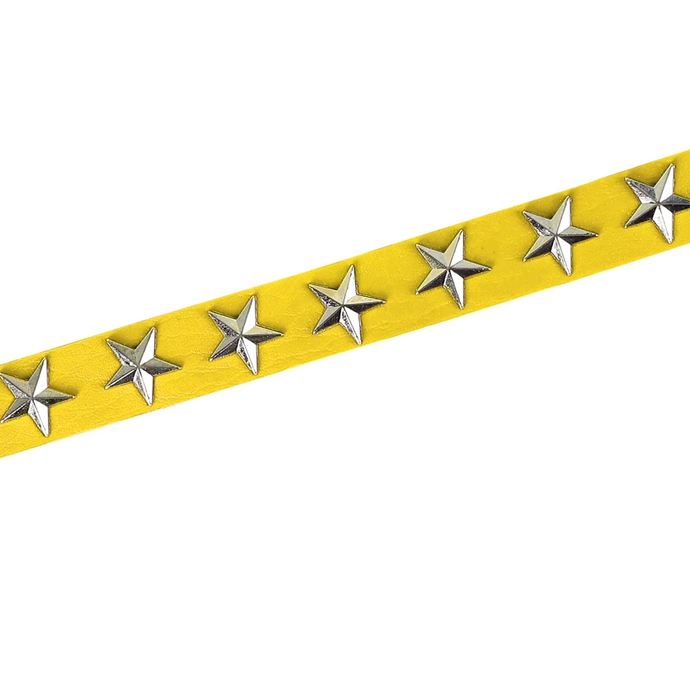 Женское кожаное ожерелье в стиле панк-рок |