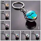 Брелок для ключей с изображением птицы Робина из Красной груди, модные аксессуары для мужчин и женщин, подарок на день рождения