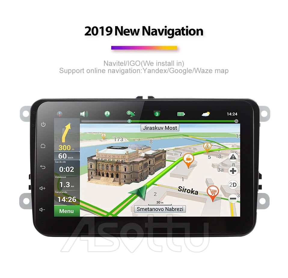 Автомобильный dvd Asottu VW303 px30 android 9,0 для VW polo golf passat tiguan skoda yeti superb rapid для skoda gps navi