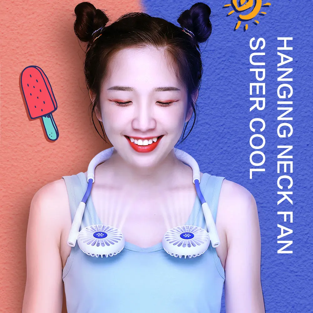 Портативный подвесной вентилятор для шеи SmartDevil мини кондиционер с воздушным