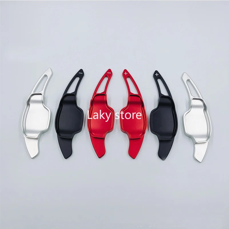 

Комплект из 2 предметов из натуральной алюминиевый сплав украшение интерьера автомобиля рулевое колесо переключения передач для Cadillac XT5 че...