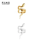 Серьги-клипсы женские из серебра 925 пробы, без пирсинга, 1 шт.