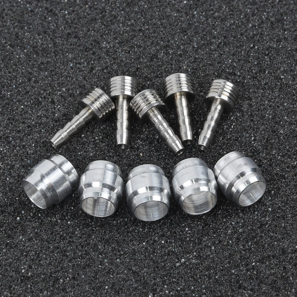 

5 Sets Bicycle Bike Olive Connecting Inserts For AVID SRAM Hydraulic Brake Hose Aluminum Alloy Kit Brake Hose High Quality