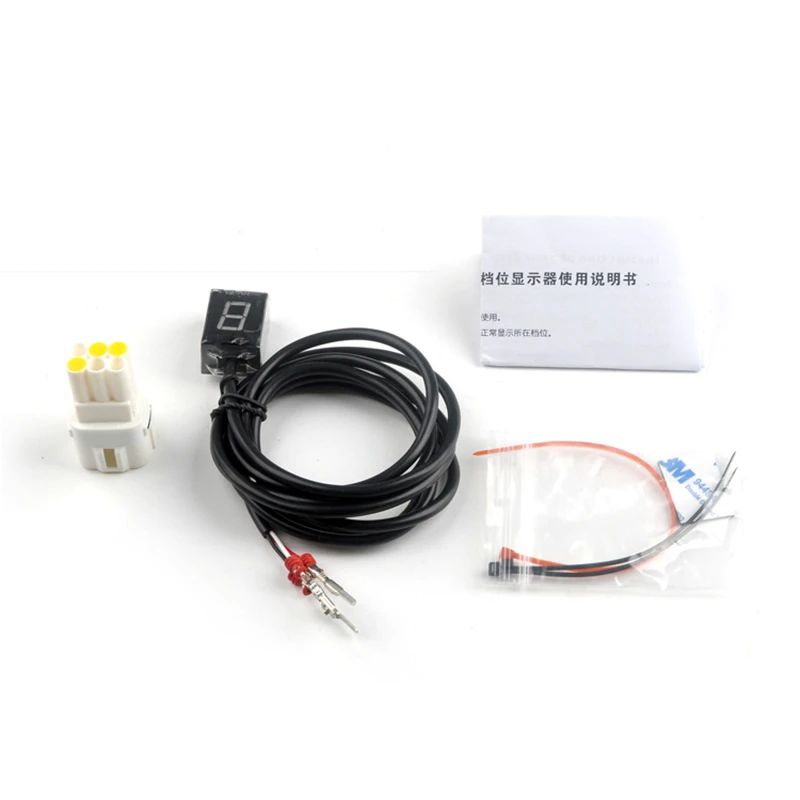 

Gear Indicator Universal for SUZUKI GSX1400/GSX600/GSF650/GSF1250 Gear Position Display Gauge Shifter Motorcycle Motorbike