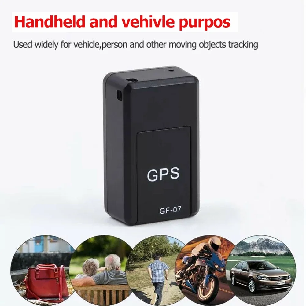 

Magnetic GF07 GSM Mini SPY GPS Tracker Real Time Tracking Locator-Device Mini GPS Real Time Car Locator Tracker Tracking Device