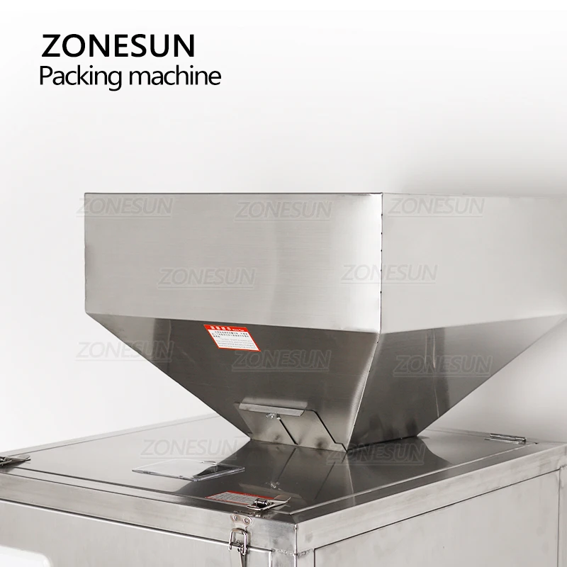 ZONESU Automatic quantitative filling machine Tea coffee beans Packing Machine automatic weighing machine powder/granule filler