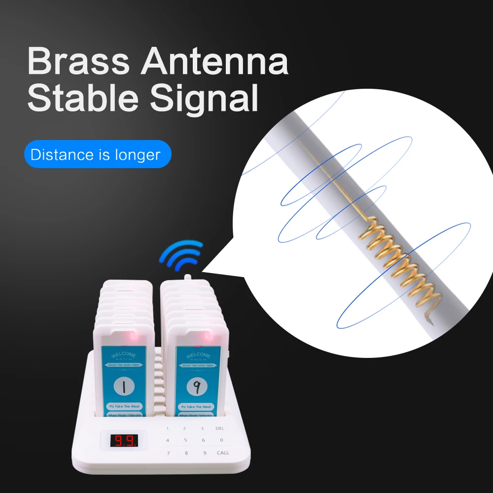Беспроводная система связи linkx для звонков в ресторане гостевой пищевой грузовик