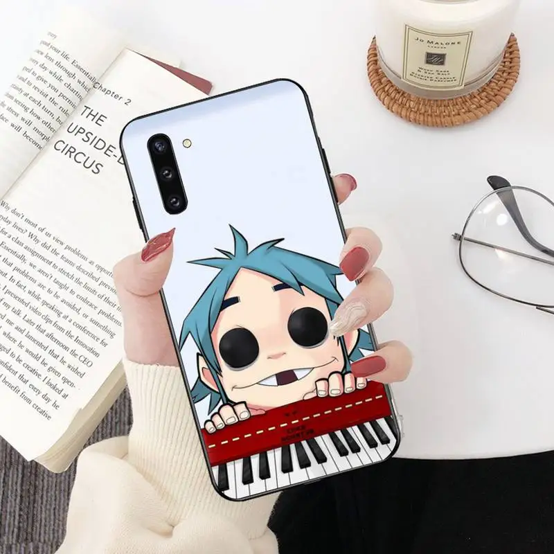 Милый Блестящий телефонный чехол PENGHUWAN Gorillaz для Samsung Galaxy J7 J8 J6 Plus 2018 Prime Note 7 8 9 10 pro |