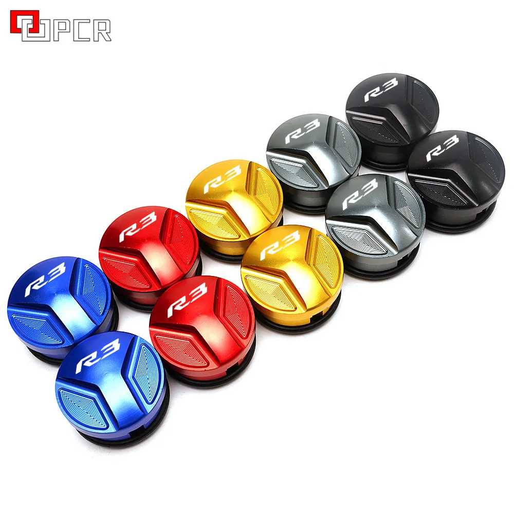 Крышка с отверстием для рамы мотоцикла логотипом R3 крышка YAMAHA YZF ABS 2013 2021 2018 2019