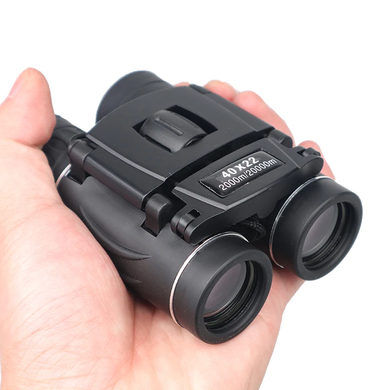 

40x22 HD Powerful Binoculars 2000M Long Range Folding Mini Telescope BAK4 FMC Optics For Hunting Sports Outdoor Camping Travel