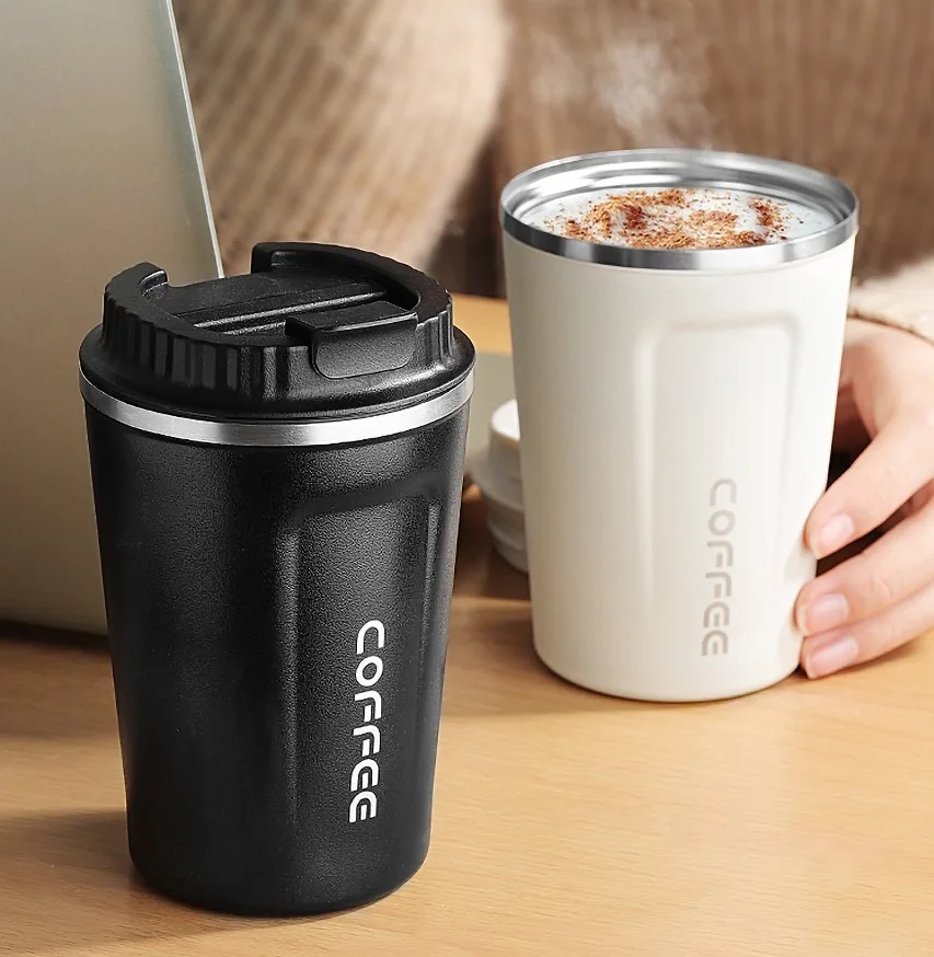 

380ML/510ML Thermos Bottle Office Vacuum Flasks Thermal Mug Thermoses For Hot Coffe Mug Thermal Cup Water Bottles For Girls
