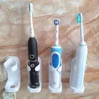 1 шт. стойка для зубных щёток органайзер для электрической зубной щётки настенный держатель Экономия места аксессуары для ванной комнаты полка без следов