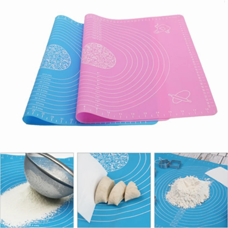 1 шт. силиконовый коврик для выпечки раскатки теста|Принадлежности выпечки| |