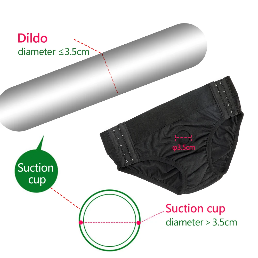 Wearable Strapon Penis For Lesbian Adjustable Panties Super Huge Big Dildo With Suction Cup Sex Toys for Woman Dildos Pants | Красота и