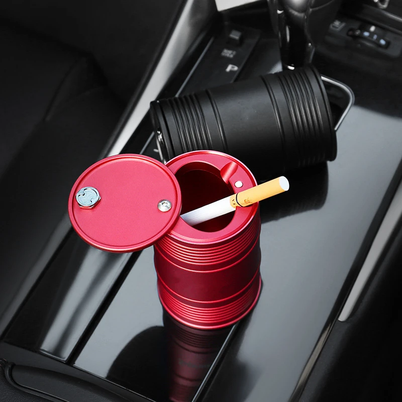 Пепельница для дома и автомобиля из алюминиевого сплава с черепом аксессуары