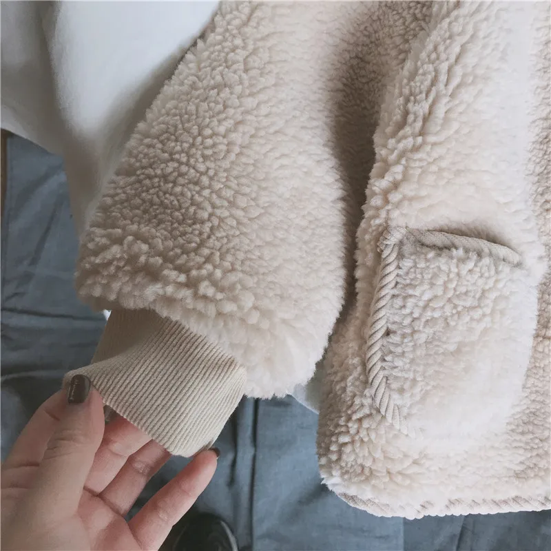 2019 осенне-зимние утепленные куртки и пальто из хлопка в Корейском стиле