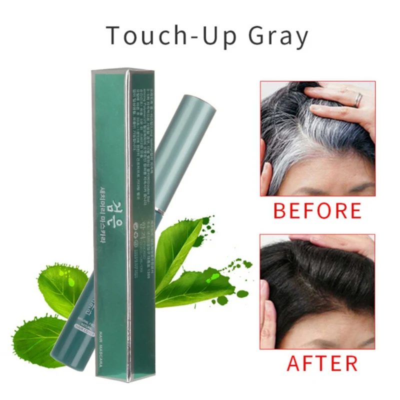 

Hot Sale Plant Extracts Disposable Temporary Hair Dye Coloring Pen Pencil Stick Lipstick Covering White Hair Arrival