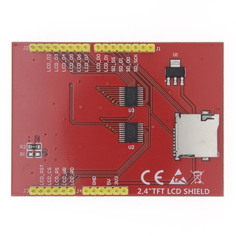 ЖК модуль TFT 2 4 дюймовый экран для Arduino UNO R3 плата и поддержка mega 2560 с сенсорной