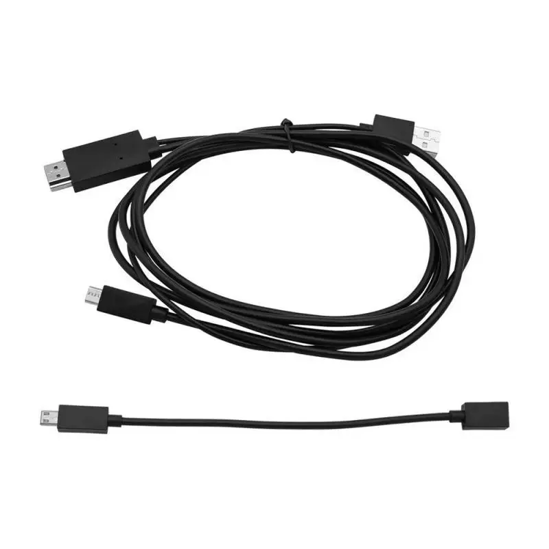 1 8 м Micro USB MHL к HDMI совместимый кабель 5 Pin 11 HD TV Android адаптер 1080P OTG конвертер для Huawei
