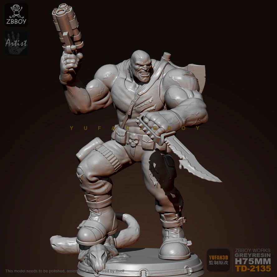 75 мм 1/24 статуэтка в виде Наборы самурая модель воина самодельный TD-2135 | Игрушки и