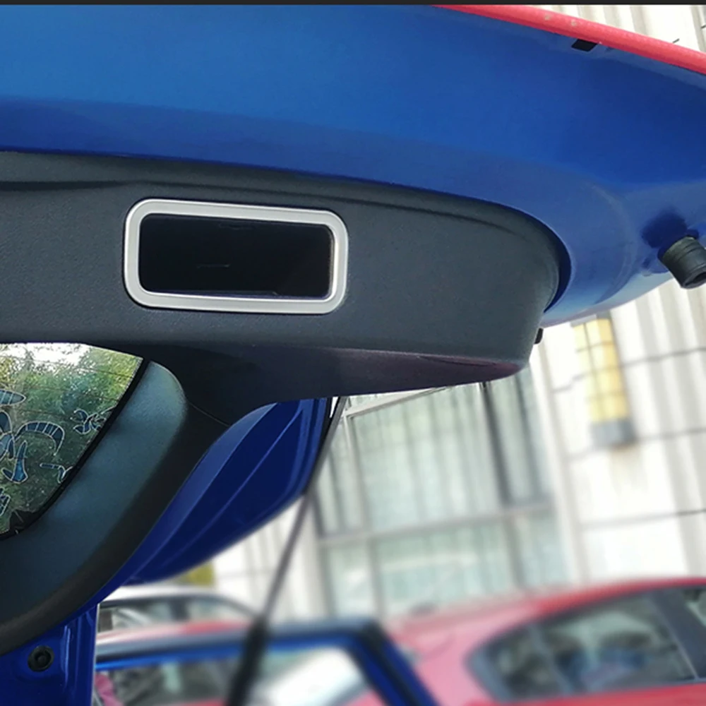 Lsrtw2017 Автомобильная задняя дверь крышка чаши отделка багажника ручка рама