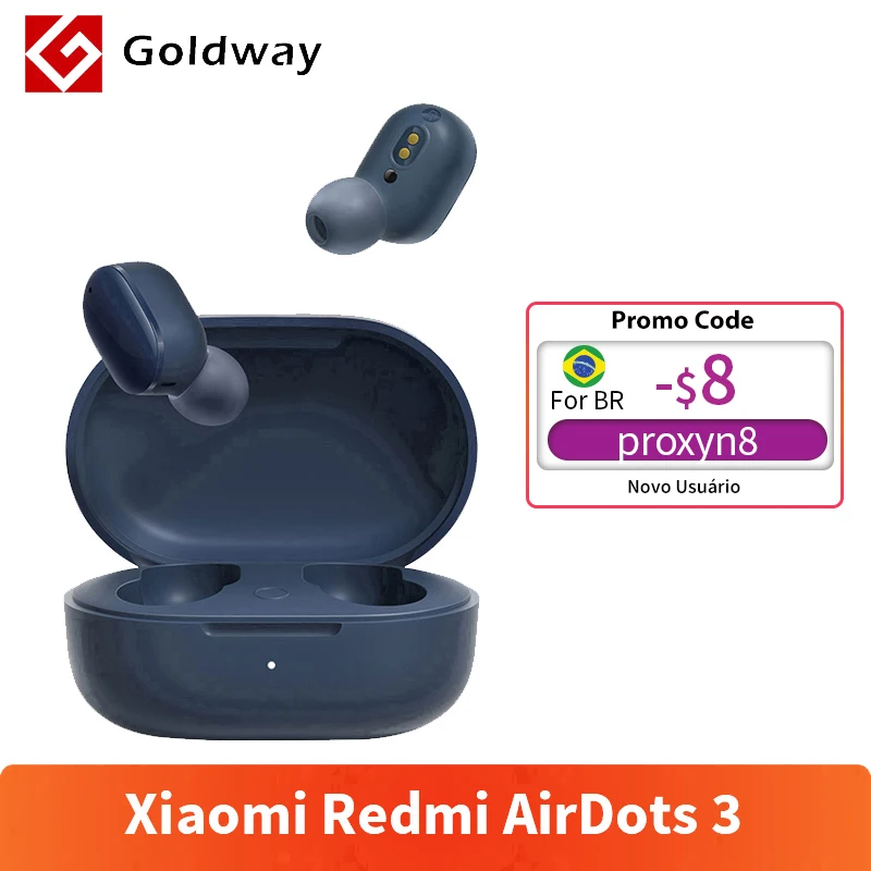 

Наушники Xiaomi Redmi AirDots 3, гибридный вокализм, Беспроводная Bluetooth 5,2 Mi, настоящая беспроводная гарнитура, CD-уровень, качество звука