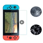 Защитное стекло для Nintendo Switch, закаленное стекло, защита экрана, мягкая пленка для Nintendos Switch, стеклянные аксессуары, пленка для экрана