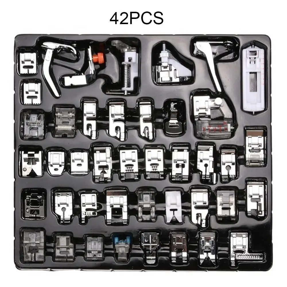 

42Pcs / 32 Pcs / 11 Pcs Presser Foot Set Sewing Machine Accessory Sewing Machine Part Knitting Supplies Brother Domestic