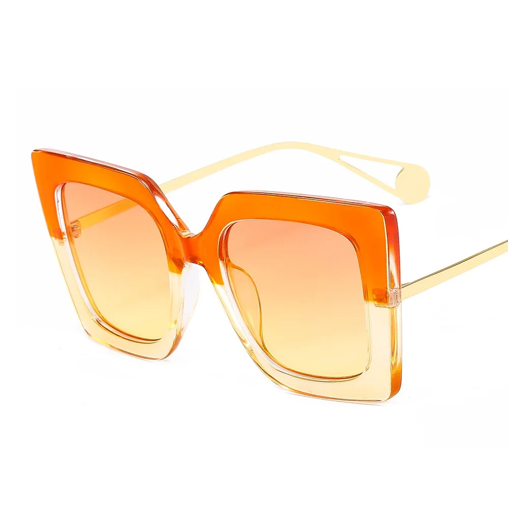 

Vintage Oversized Cat Eye Women Sunglasses New Fashion Big Frame Square Pearl Men Sun Glasses Female Elegant Eyewear Shades Lady