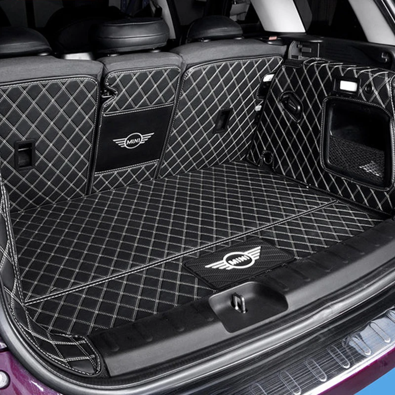 Новый Коврик для багажника из ПВХ черного цвета Mini Cooper R56 F54 F55 F56 F60 (стандартная) |