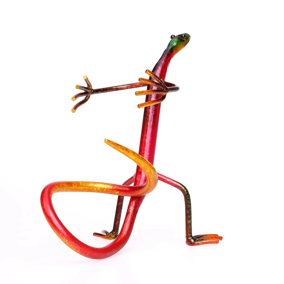 Винный держатель Tooarts Gecko фигурка животного железный ремесло домашний декор