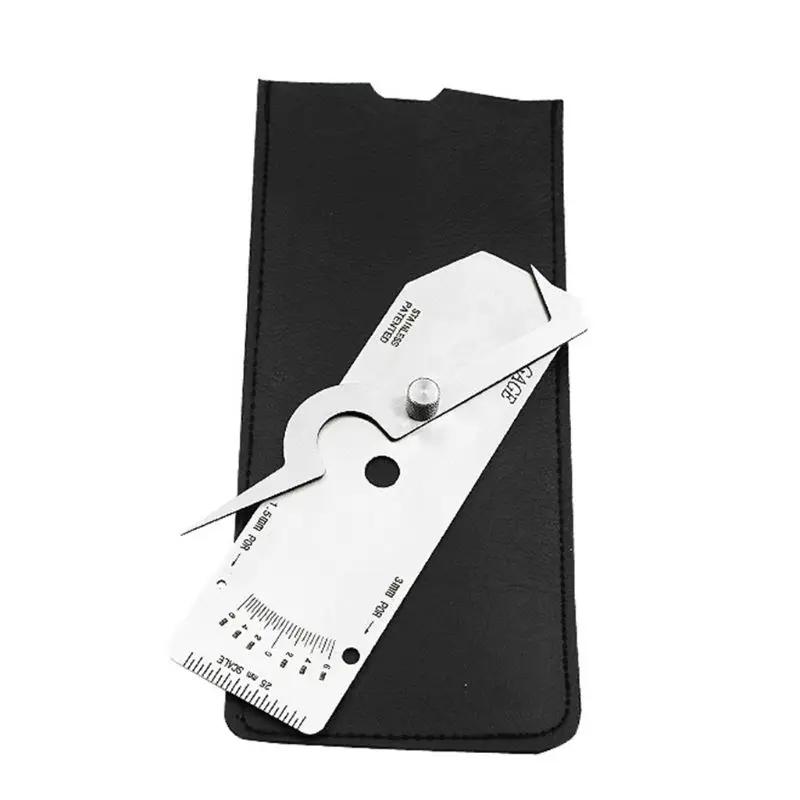 

Welding Gauge Gage Weld Biting Edge Undercut Height Depth Inspection Inch mm WAC B85C