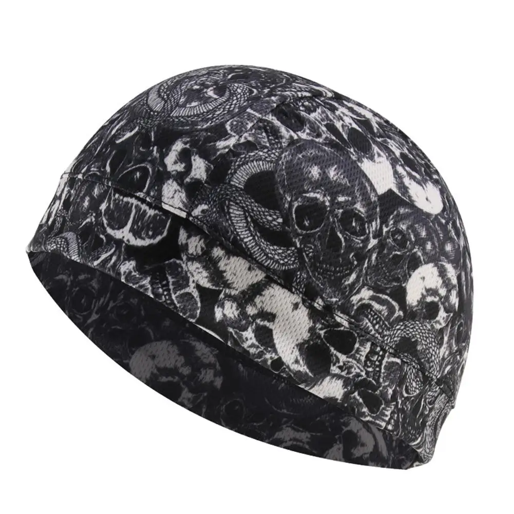 

Unisex Outdoor Cycling Windproof Mesh Helmet cap hat Inner Skull Caps Beanie Hats